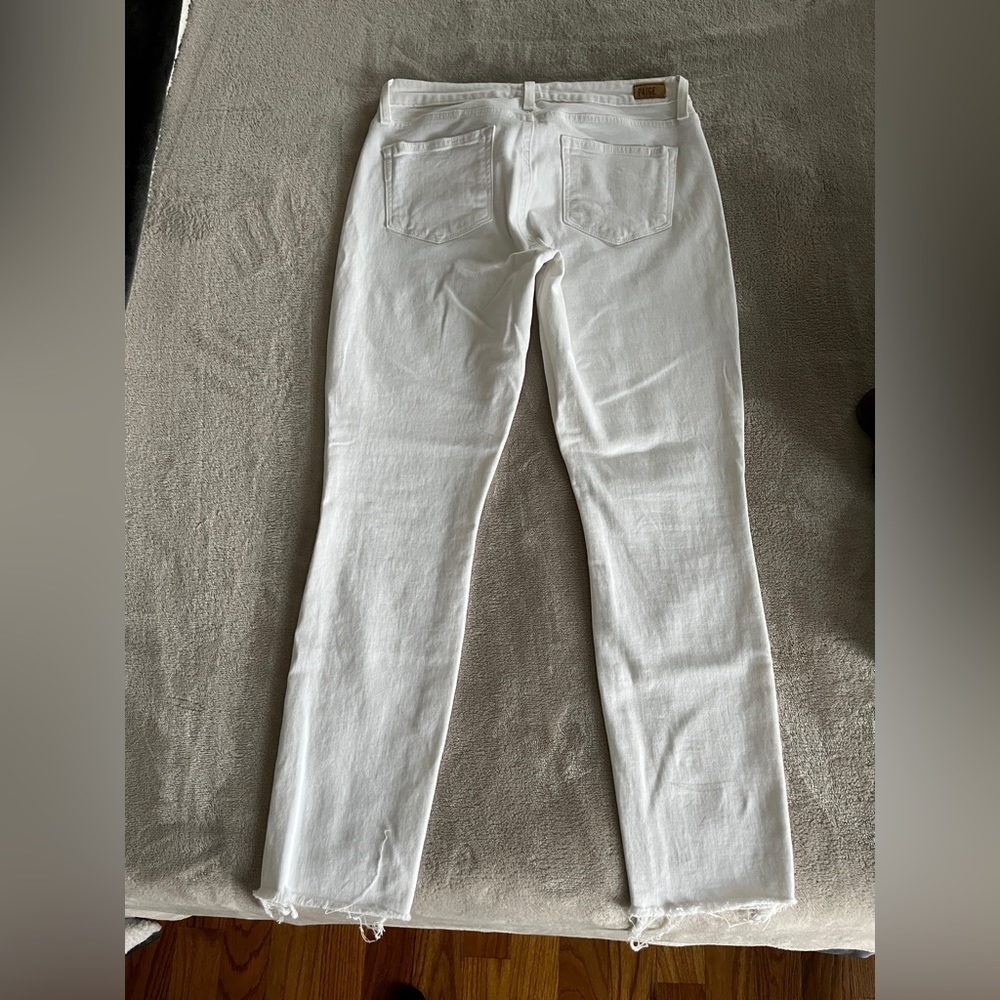 Paige white jeans size 29